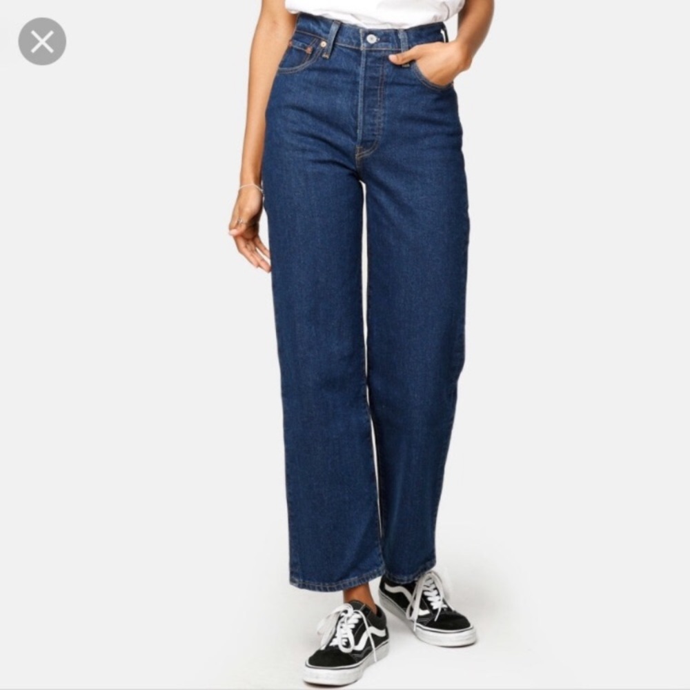 NWT, Levi’s Ribcage Straight Ankle, 26x27